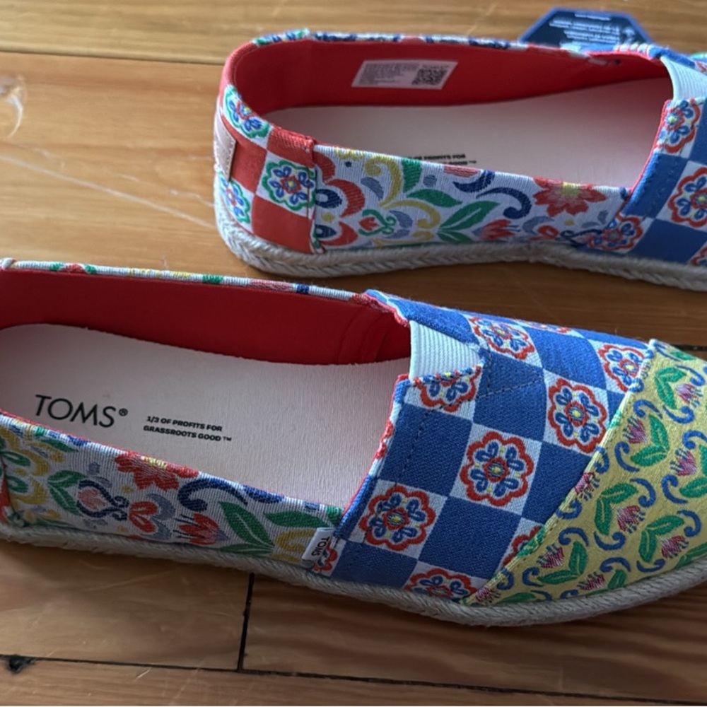 TOMS Women's Multicolor Alpargata Rope